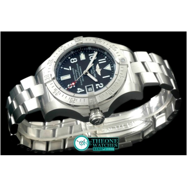 Breitling - Seawolf Avenger H Factory SS/SS Grey Asia Eta 2836