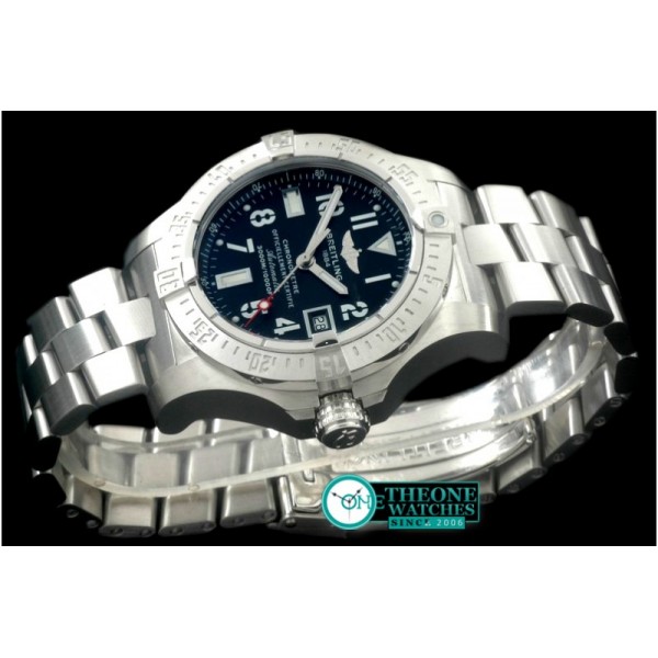 Breitling - Seawolf Avenger H Factory SS/SS Black Asia Eta 2836