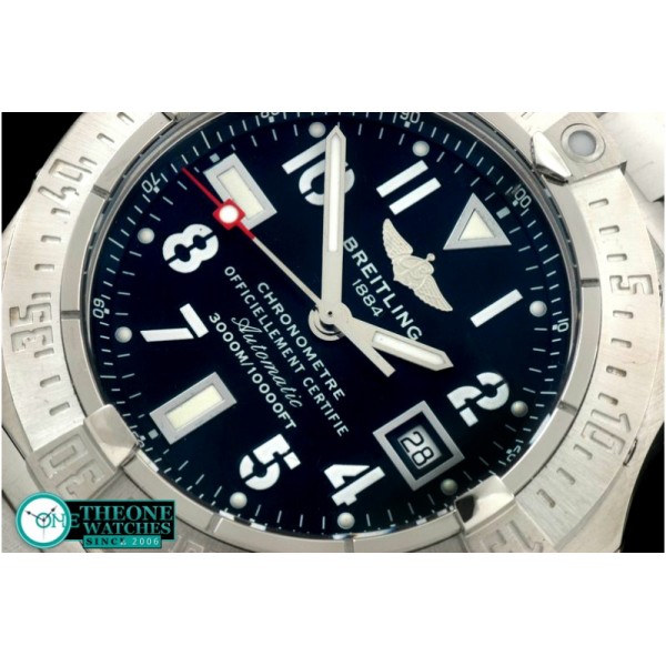 Breitling - Seawolf Avenger H Factory SS/SS Black Asia Eta 2836