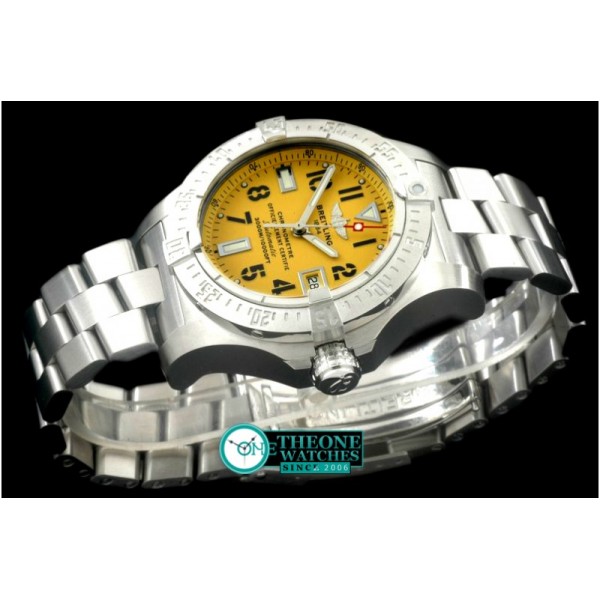 Breitling - Seawolf Avenger H Factory SS/SS Yellow Asia Eta 2836