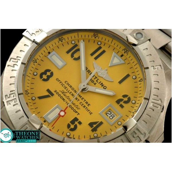 Breitling - Seawolf Avenger H Factory SS/SS Yellow Asia Eta 2836