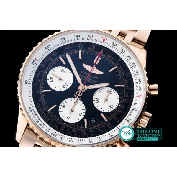 Breitling - Navitimer RG/RG Blue Sticks A-7750