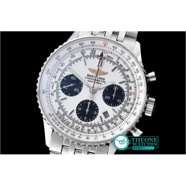 Breitling - Navitimer SS/SS White Sticks A-7750