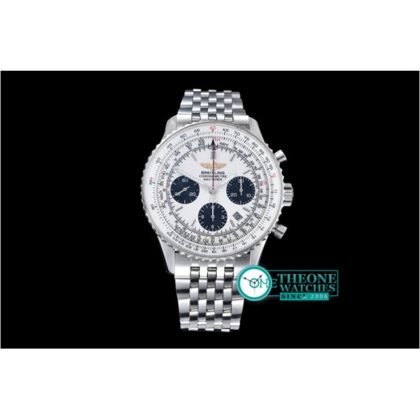 Breitling - Navitimer SS/SS White Sticks A-7750