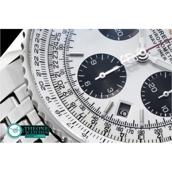 Breitling - Navitimer SS/SS White Sticks A-7750