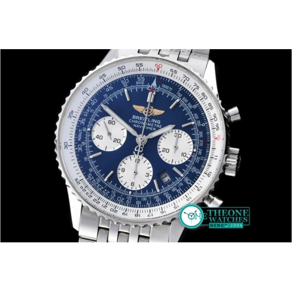 Breitling - Navitimer SS/SS Blue Sticks A-7750