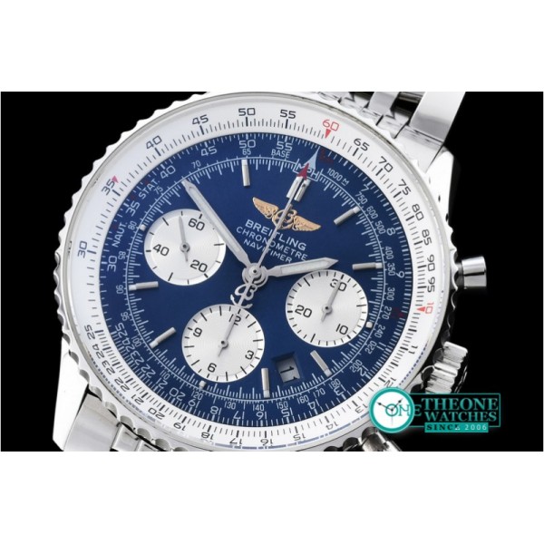 Breitling - Navitimer SS/SS Blue Sticks A-7750