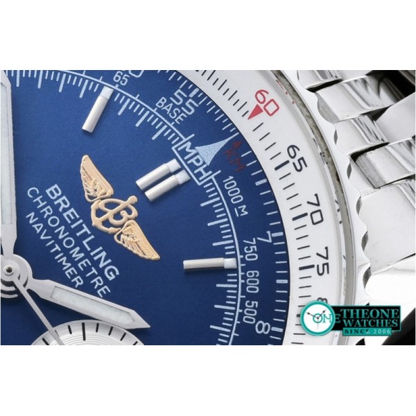 Breitling - Navitimer SS/SS Blue Sticks A-7750