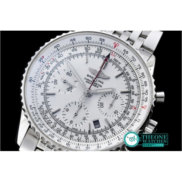 Breitling - Navitimer SS/SS White Sticks A-7750