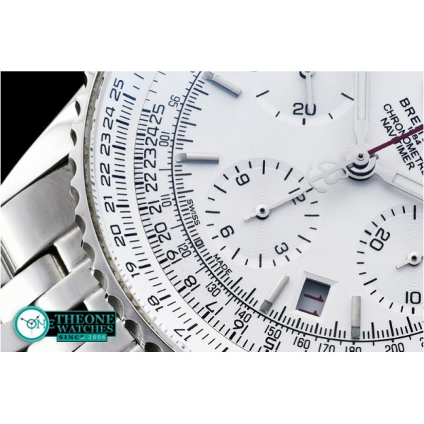 Breitling - Navitimer SS/SS White Sticks A-7750