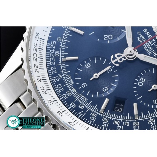 Breitling - Navitimer SS/SS Blue Sticks A-7750