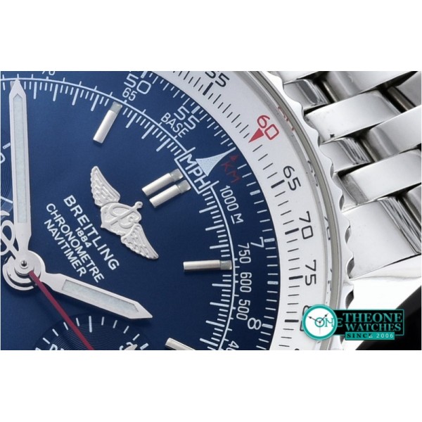 Breitling - Navitimer SS/SS Blue Sticks A-7750