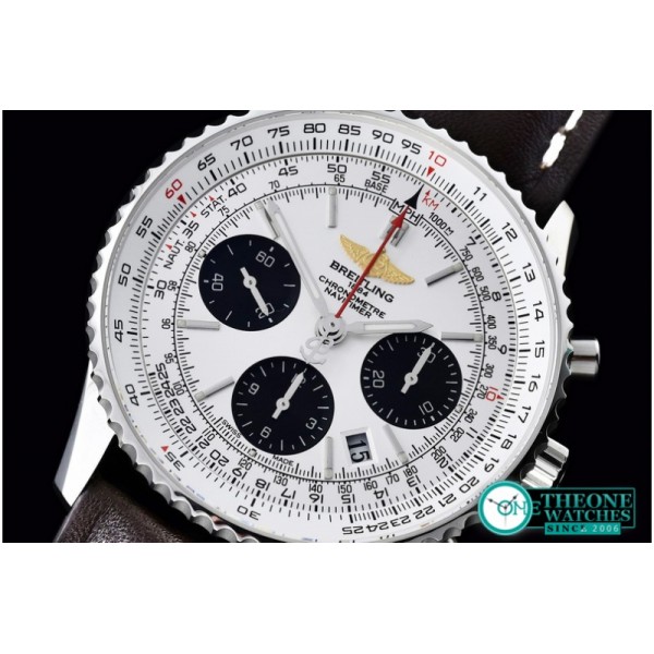 Breitling - Navitimer SS/LE White Stk A-7750