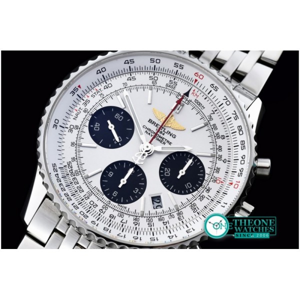 Breitling - Navitimer SS/SS White Sticks A-7750