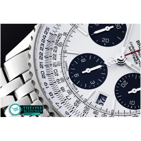 Breitling - Navitimer SS/SS White Sticks A-7750