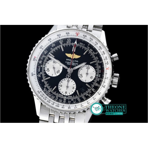 Breitling - Navitimer SS/SS Black Sticks A-7750