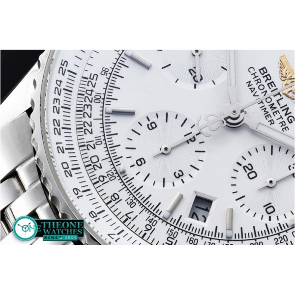 Breitling - Navitimer SS/SS White Sticks A-7750