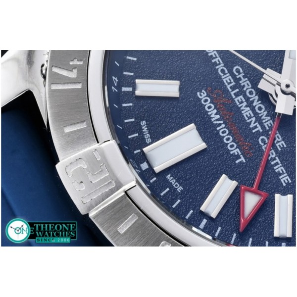 Breitling - Avenger II GMT SS/RU Blue A-2836