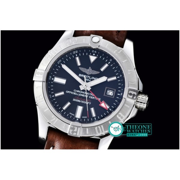 Breitling - Avenger II GMT SS/LE Black A-2836