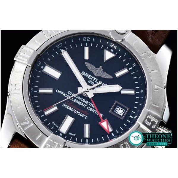 Breitling - Avenger II GMT SS/LE Black A-2836