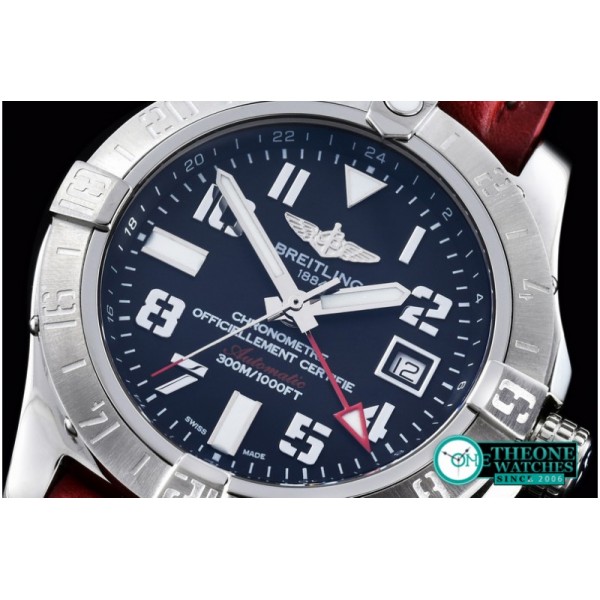 Breitling - Avenger II GMT SS/LE Black Num A-2836