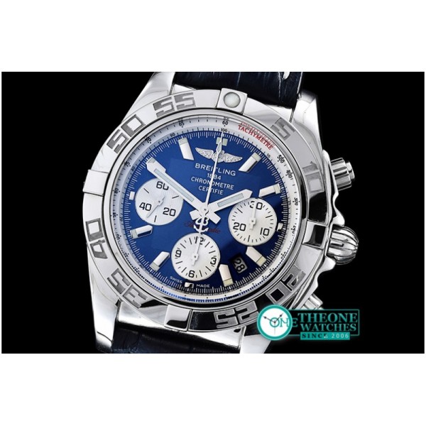 Breitling - Chronomat B01 SS/SS Blue Sticks A-7750 28800bph JF