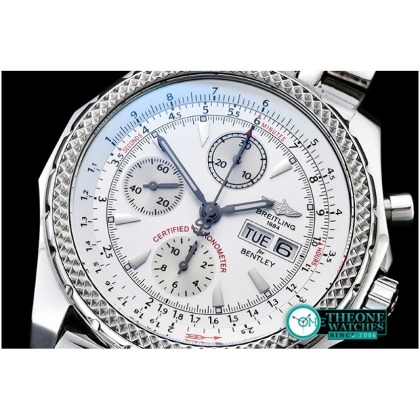 Breitling - Bentley GT 44mm SS/SS White BP Asia 7750