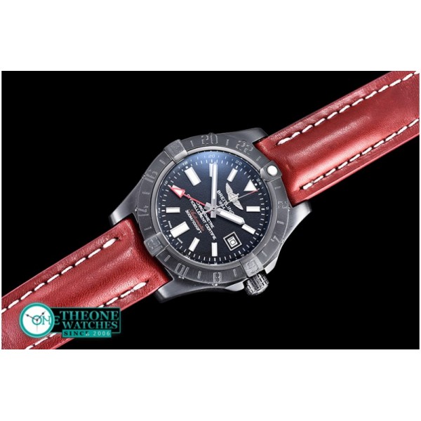 Breitling - Avenger GMT 43mm PVD/LE Black Sticks Asia 2836