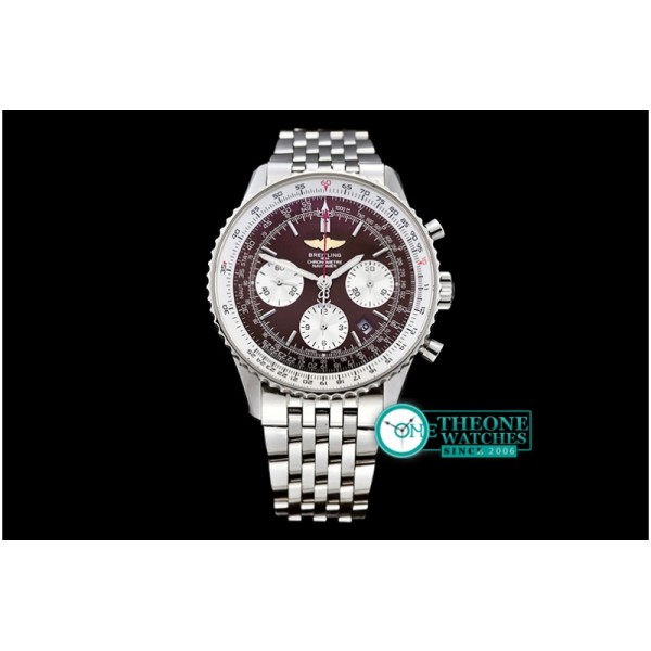 Breitling - Navitimer SS/SS Brown Asia 7750 Mod