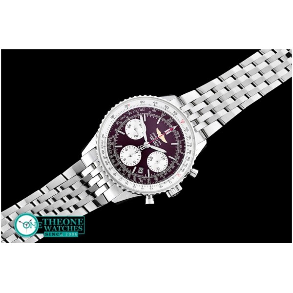 Breitling - Navitimer SS/SS Brown Asia 7750 Mod