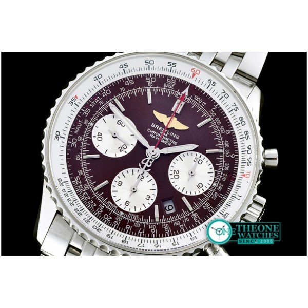 Breitling - Navitimer SS/SS Brown Asia 7750 Mod