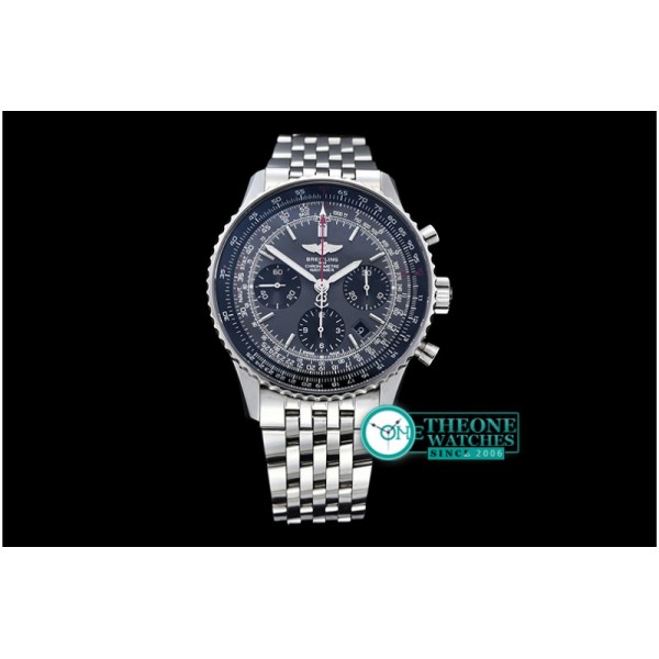 Breitling - Navitimer SS/SS Grey/Black Asia 7750 Mod