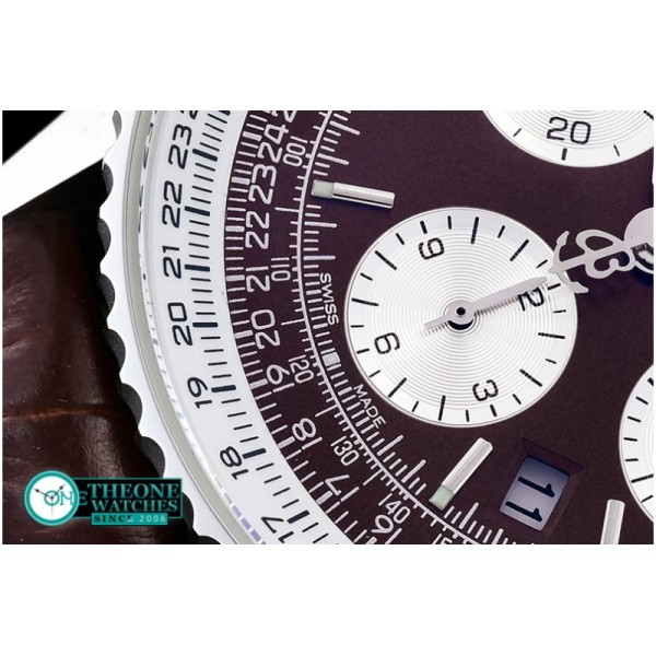 Breitling - Navitimer SS/LE Brown Asia 7750 Mod