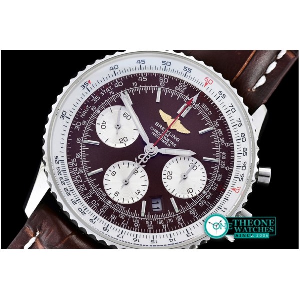 Breitling - Navitimer SS/LE Brown Asia 7750 Mod