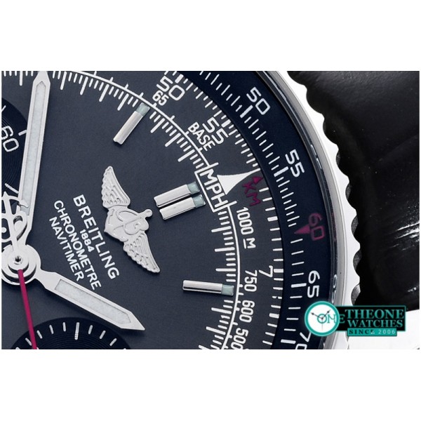 Breitling - Navitimer SS/LE Grey/Black Asia 7750 Mod