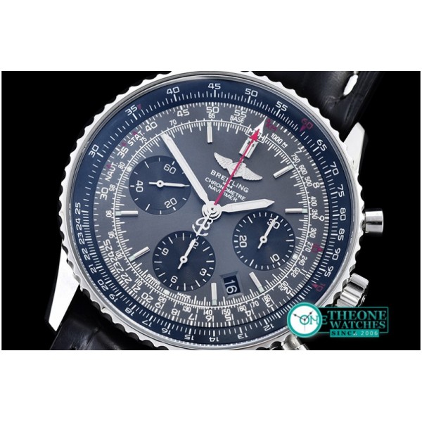 Breitling - Navitimer SS/LE Grey/Black Asia 7750 Mod