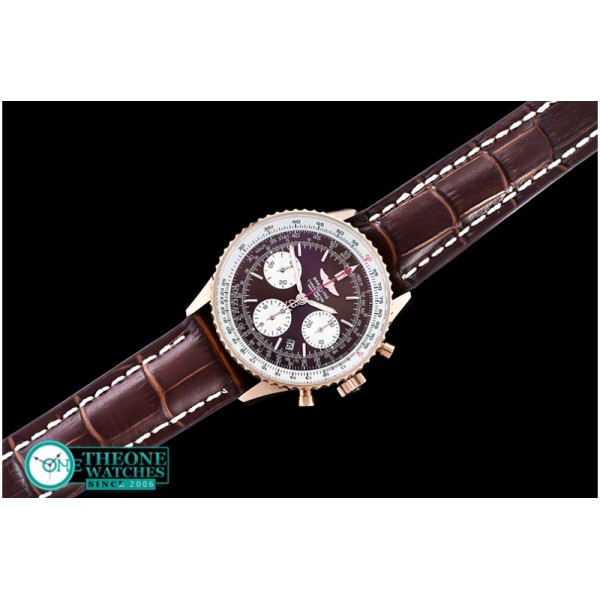 Breitling - Navitimer RG/LE Brown Asia 7750 Mod