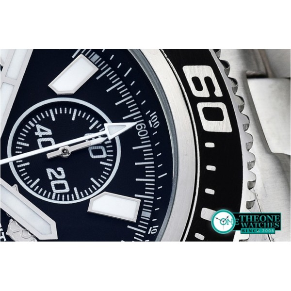 Breitling - Superocean Abyss 44 SS/SS Blk/Wht VK Quartz