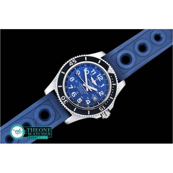 Breitling - SuperOcean 44mm SS/RU Blue Num Noob Asia 2824