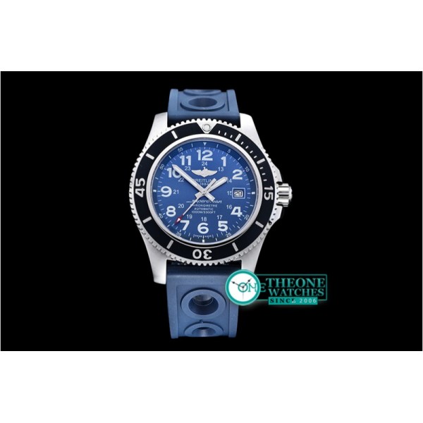 Breitling - SuperOcean 44mm SS/RU Blue Num Noob Asia 2824