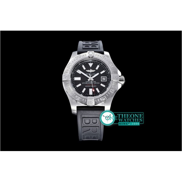 Breitling - Avenger SeaWolf 45mm SS/RU Blk/Stk A2836