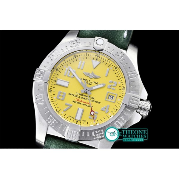 Breitling - Avenger SeaWolf 45mm SS/RU Yllw/Num A2836