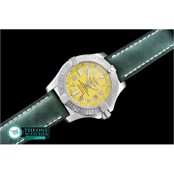 Breitling - Avenger SeaWolf 45mm SS/RU Yllw/Num A2836