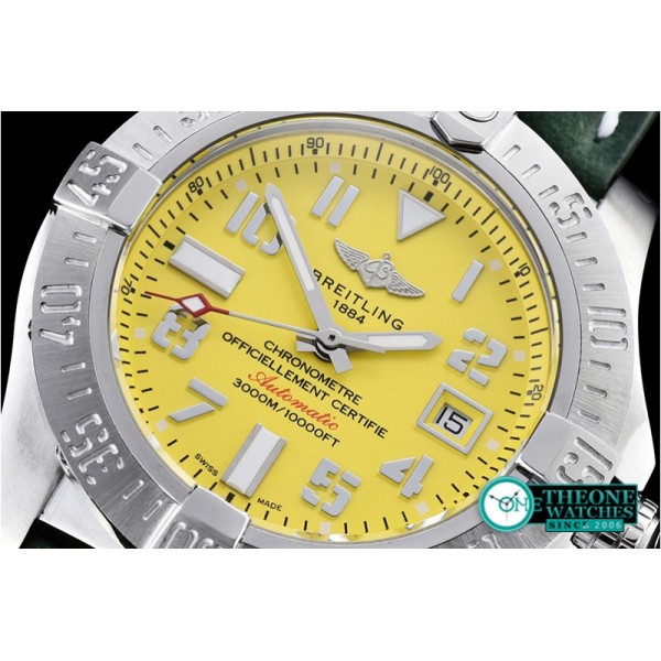 Breitling - Avenger SeaWolf 45mm SS/RU Yllw/Num A2836