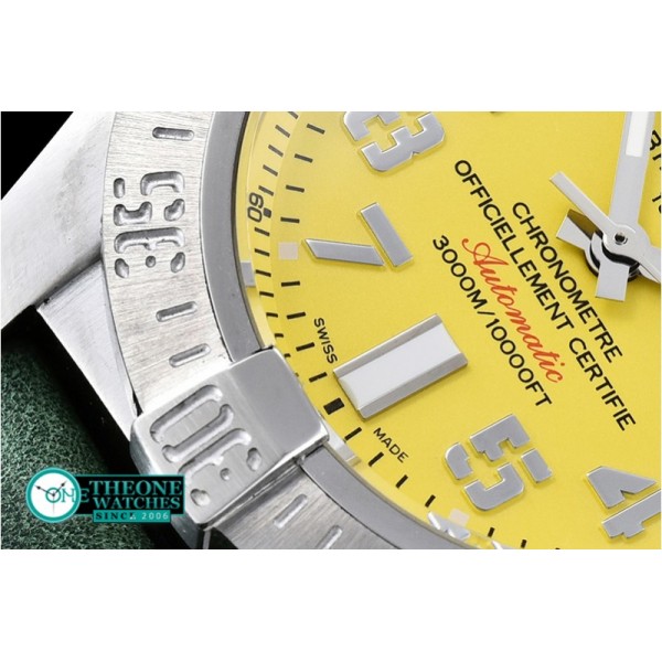 Breitling - Avenger SeaWolf 45mm SS/RU Yllw/Num A2836