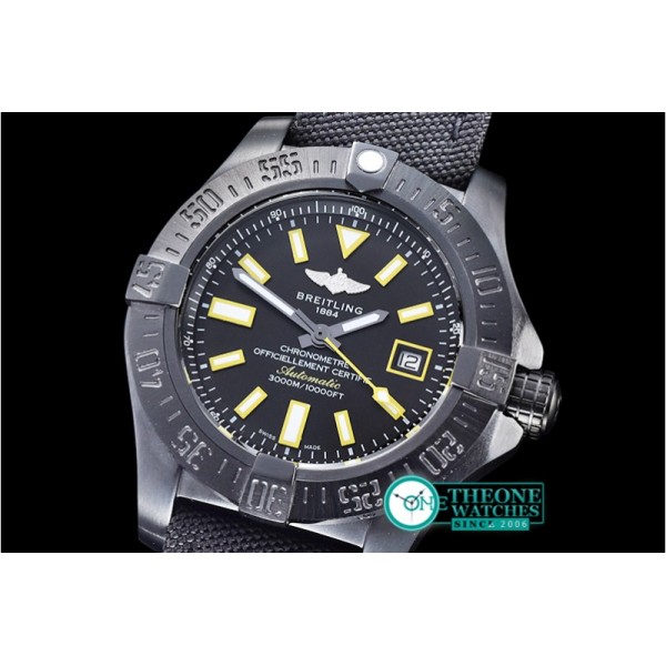 Breitling - Avenger Seawolf 45mm DLC/LE Yellow ANF Asia 2836