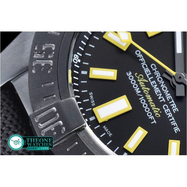 Breitling - Avenger Seawolf 45mm DLC/LE Yellow ANF Asia 2836