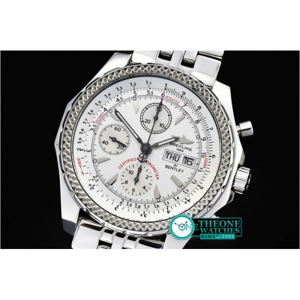 Breitling - Bentley GT 44mm SS/SS White BP Ult Asia 7750