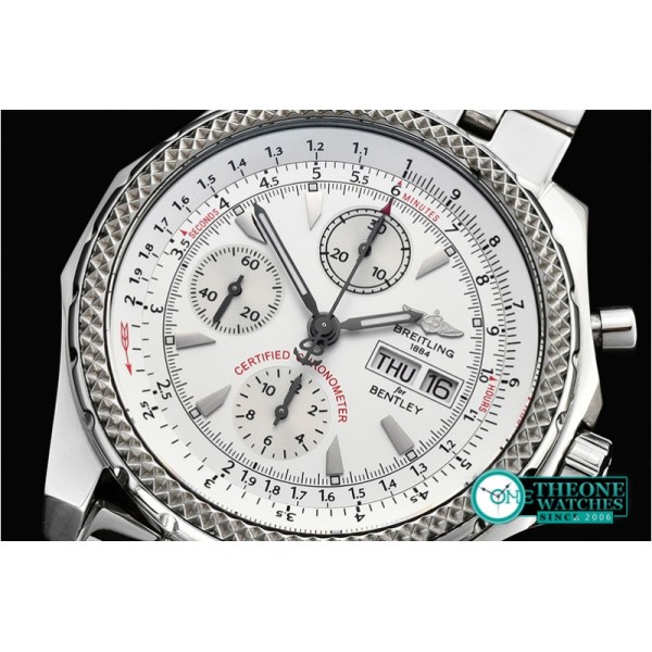 Breitling - Bentley GT 44mm SS/SS White BP Ult Asia 7750