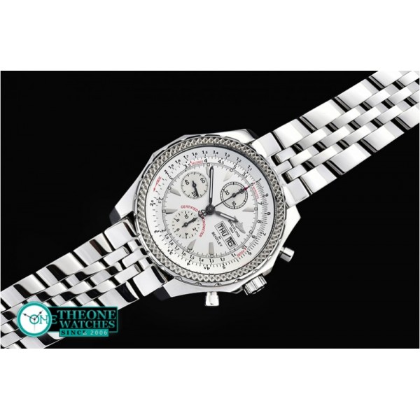 Breitling - Bentley GT 44mm SS/SS White BP Ult Asia 7750